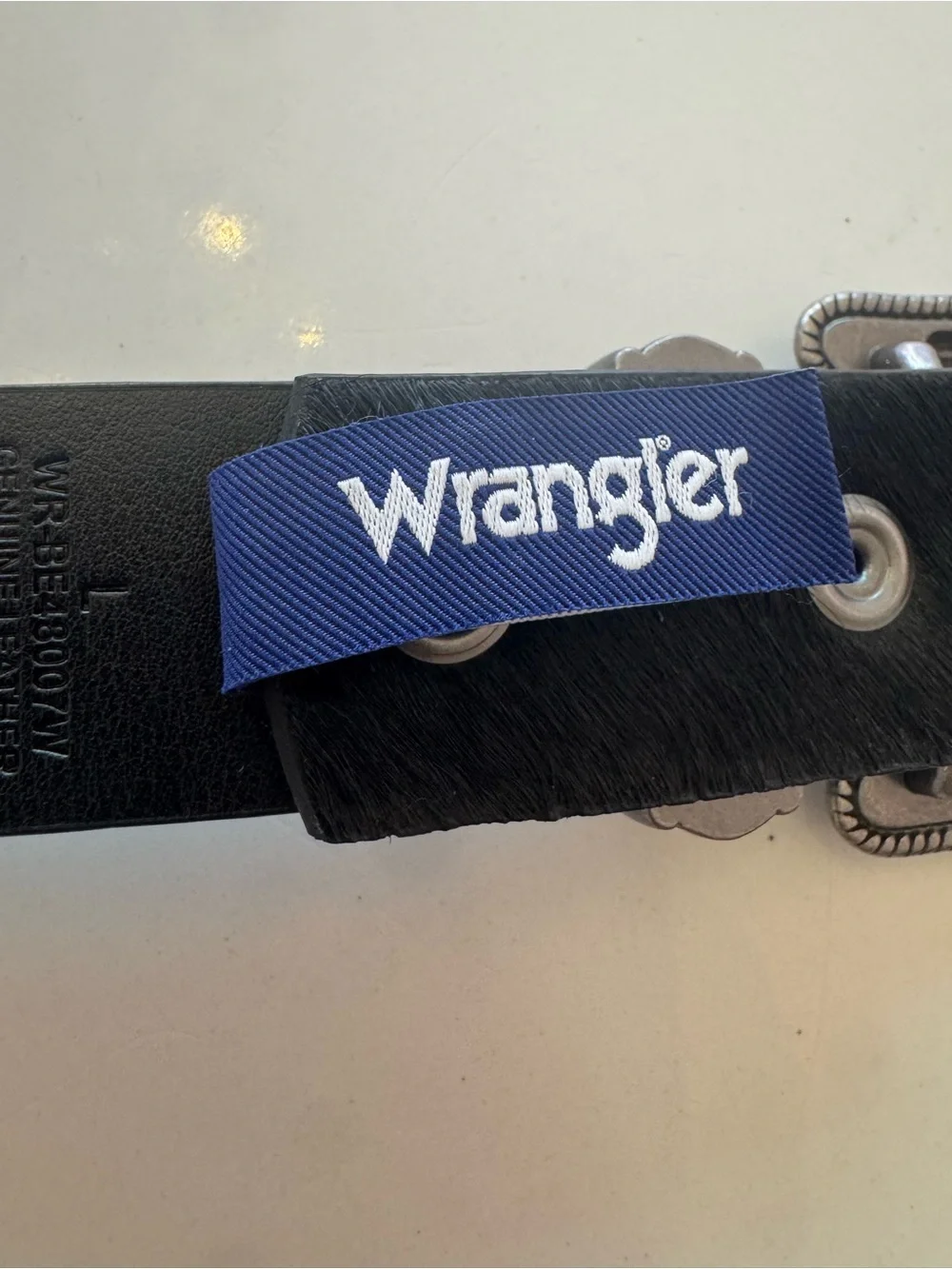 Wrangler black hair