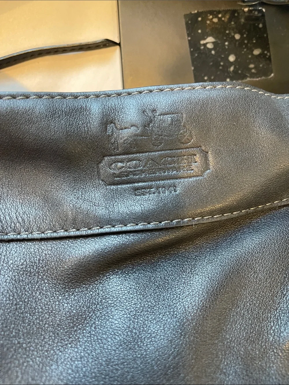Coach elegant black