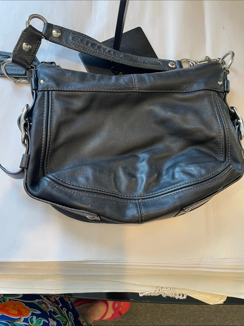 Coach elegant black