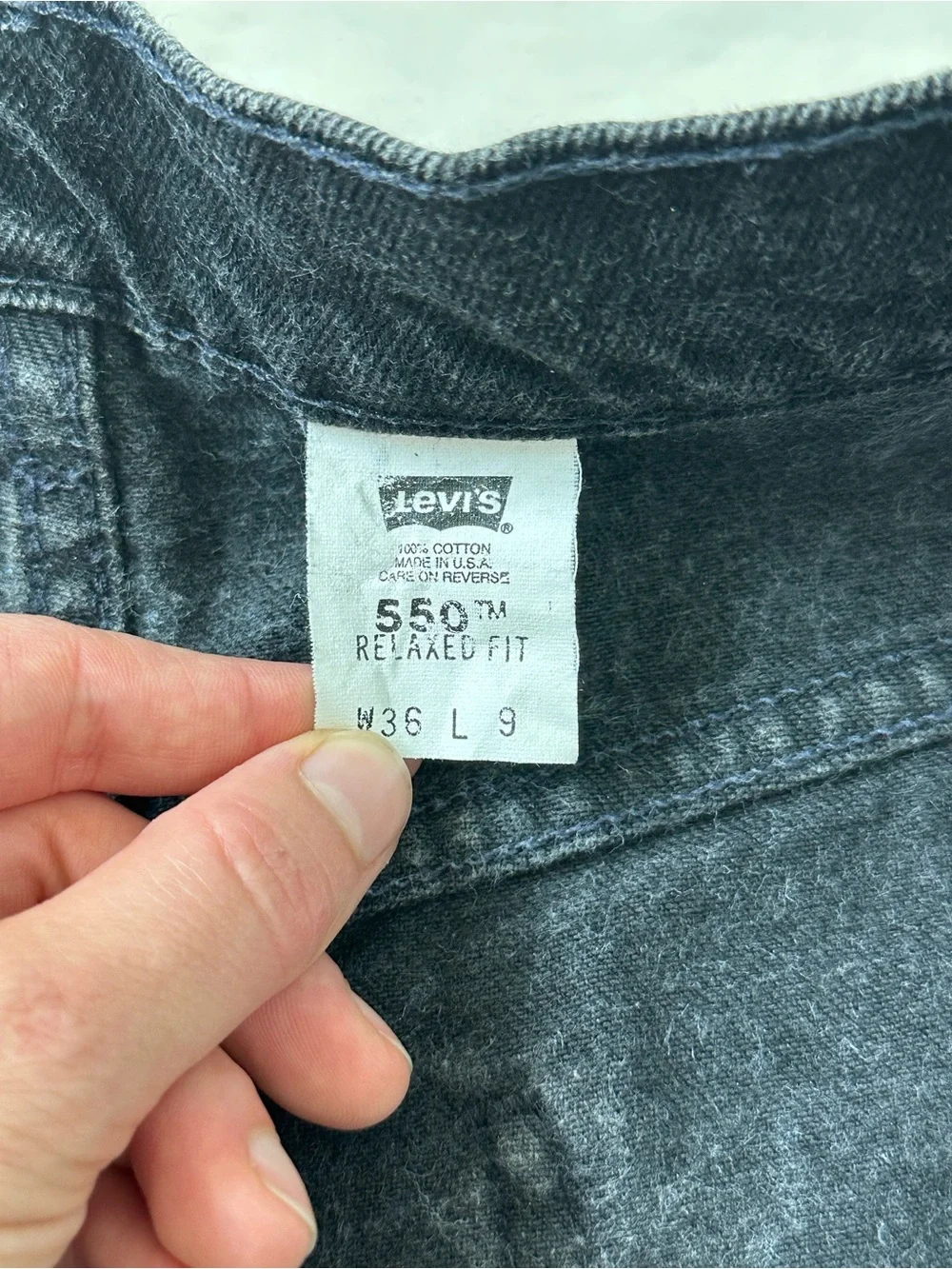 Levis fading denim excellent