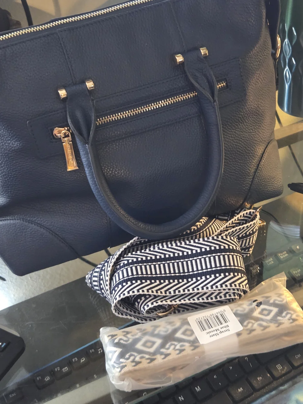 Pom Pom London thank not strap