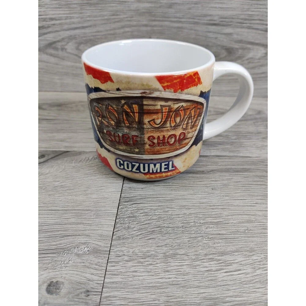 RON JON SURF SHOP Cozumel  CERAMIC 14OZ COFFEE TEA MUG