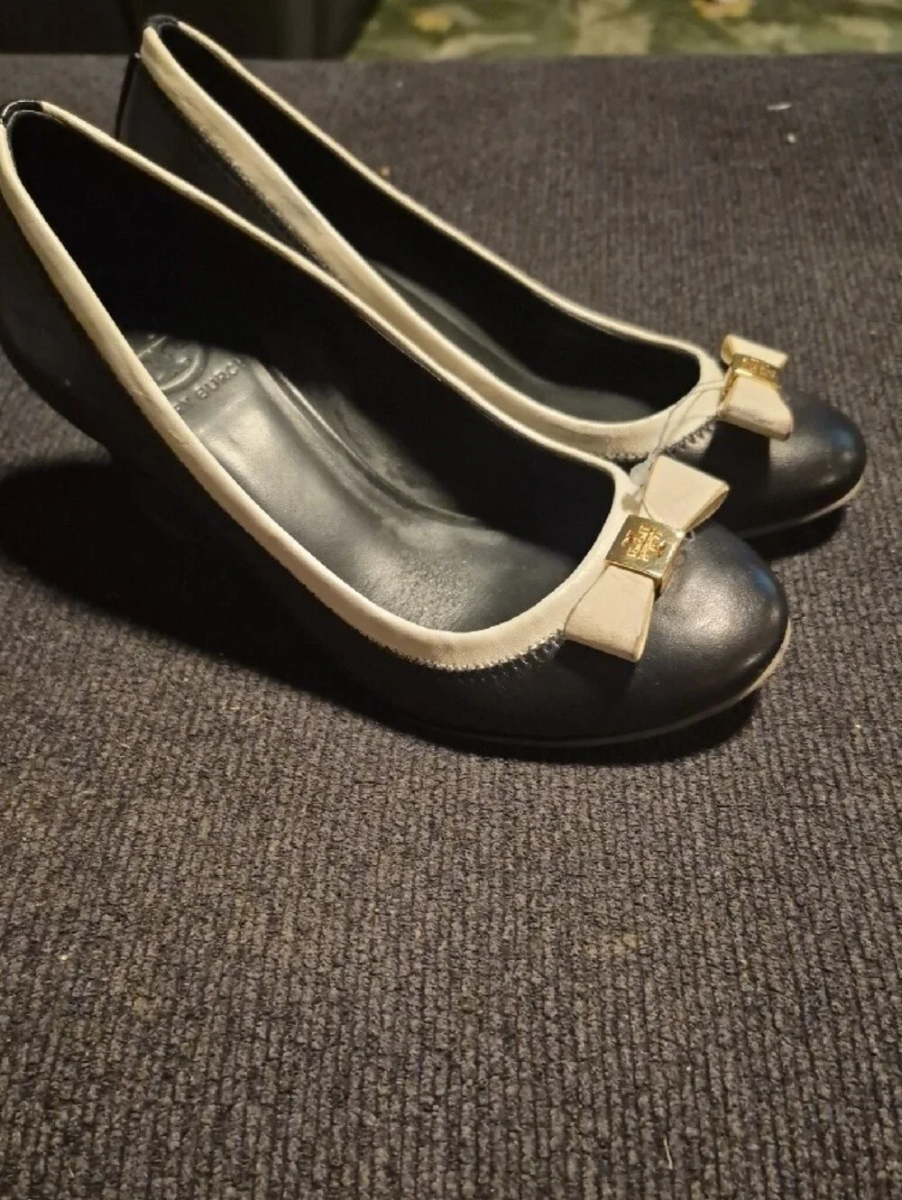 Tory Burch work detail gold