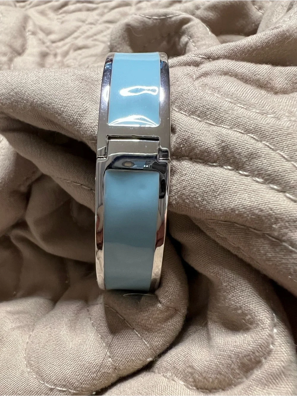 Tory Burch hinged sky hardware
