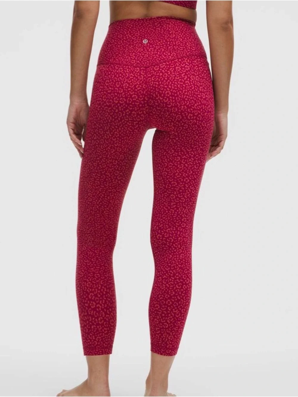 lululemon athletica High-Rise Magenta Leopard Print Leggings