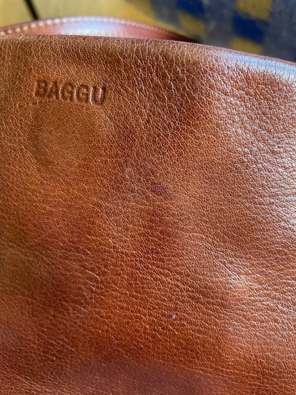 BAGGU leather crossbody