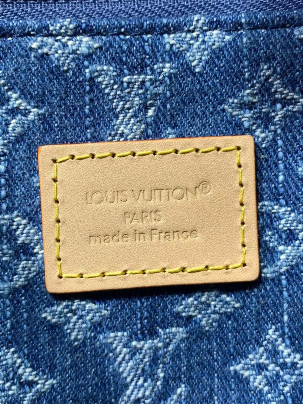 Louis Vuitton. provided box stains