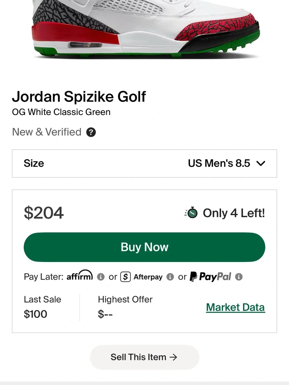 Nike 10 spizike