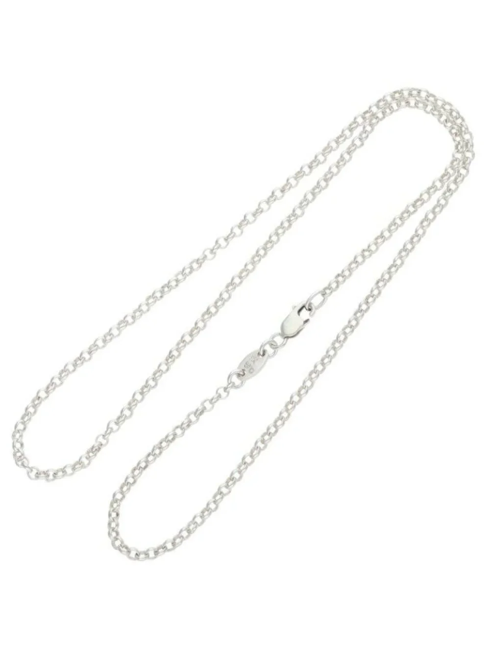 Chrome Hearts Neckchain Roll Chain Silver Necklace