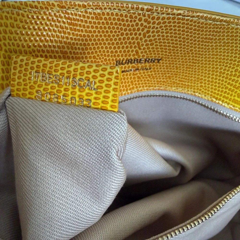 Burberry handles vibrant bag