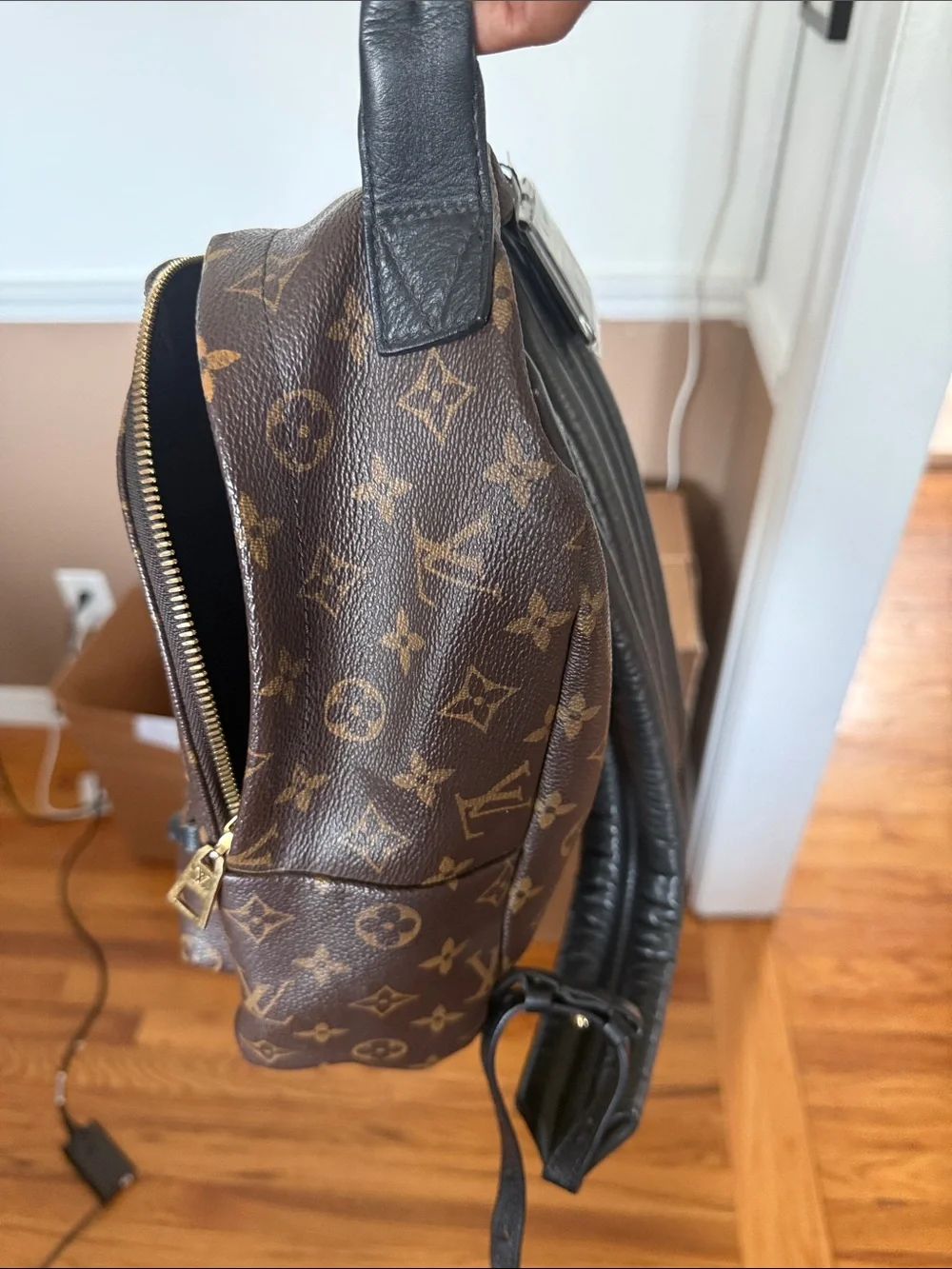 Louis Vuitton adjustable leather