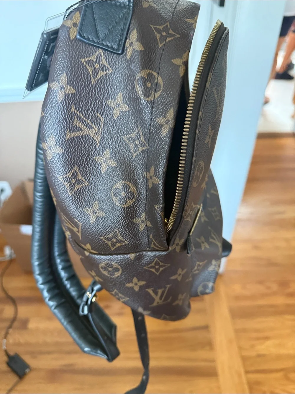 Louis Vuitton mini gold leather