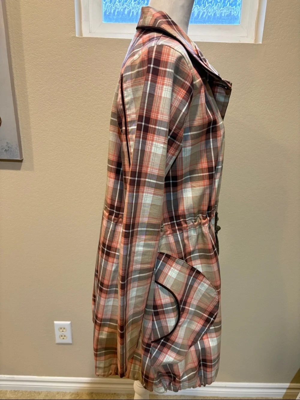 Lucy Navarra lightweight plaid