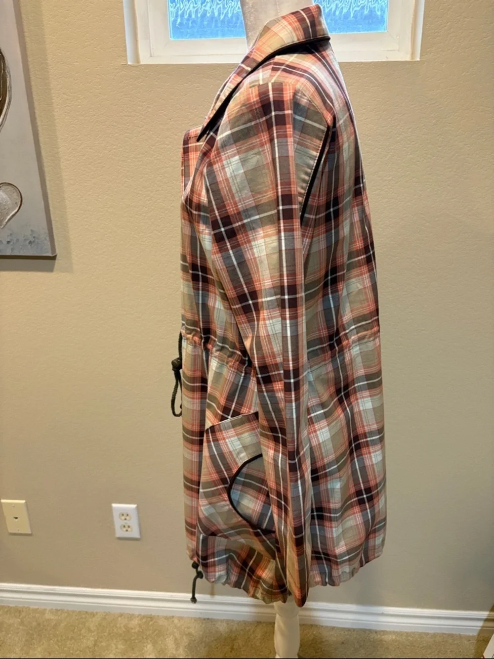 Lucy Navarra lightweight plaid