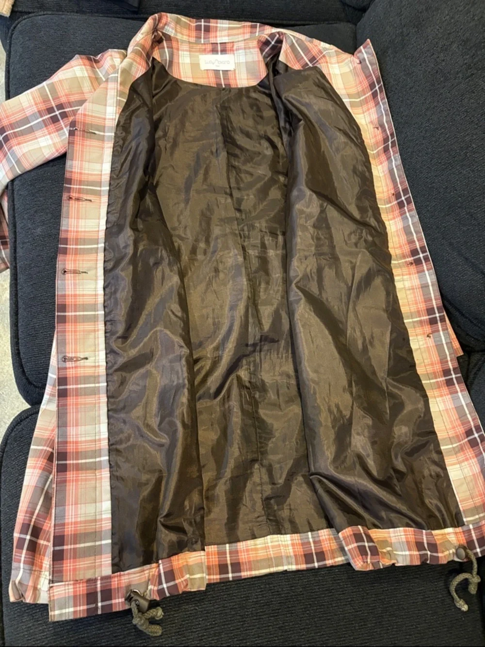 Lucy Navarra lightweight plaid