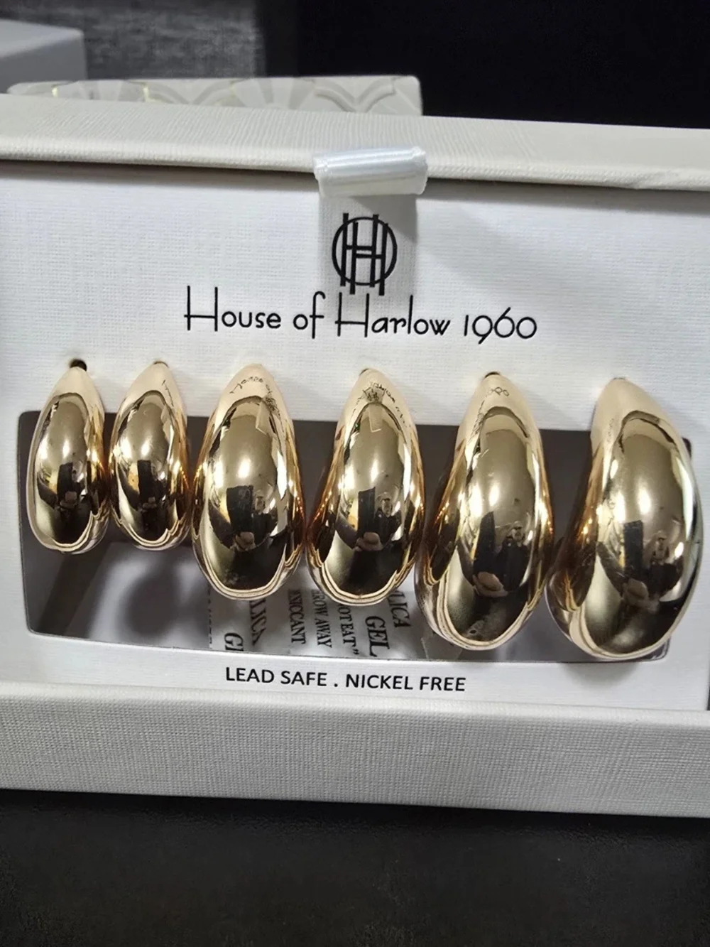 House of Harlow 1960 decorative 1960 gold
