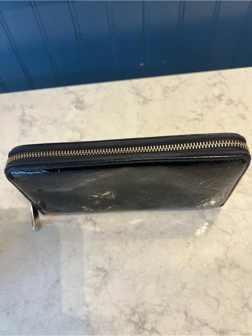 Dior glossy patent