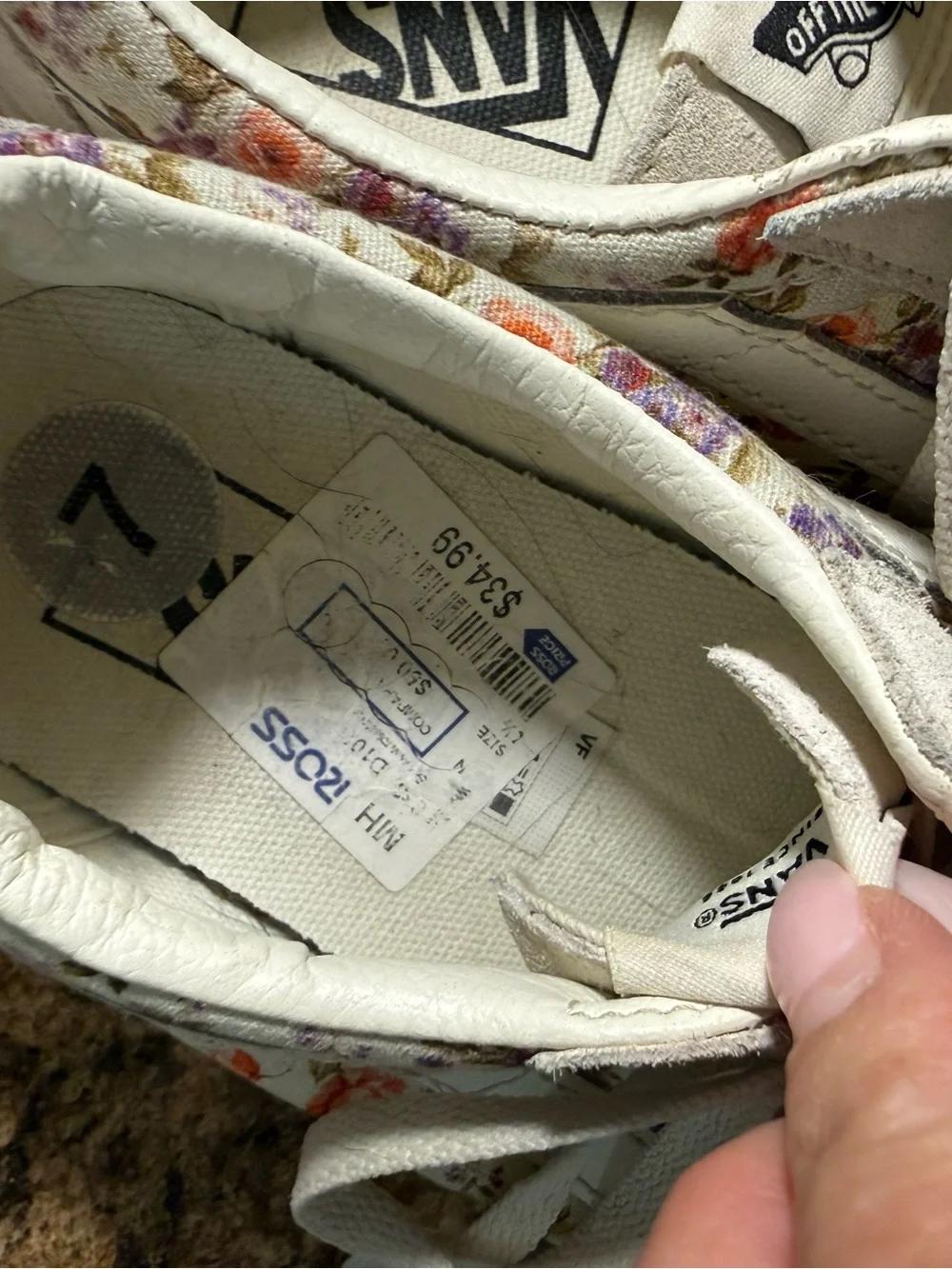 Vans low top