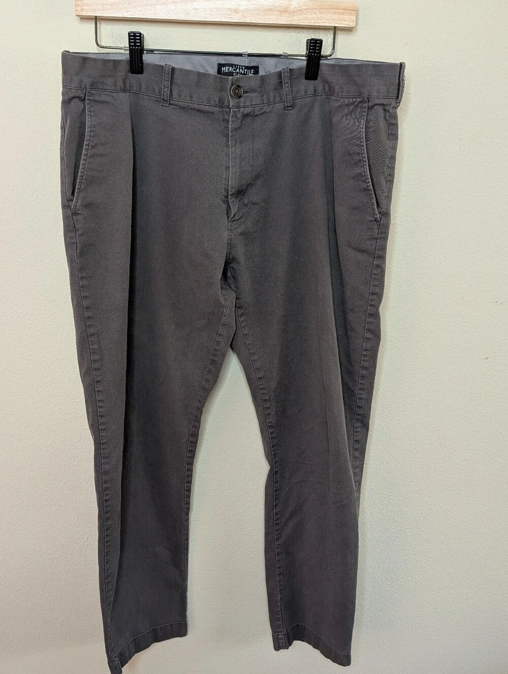 J. Crew Mercantile Flex Slim Chino Pants Gray 36x32