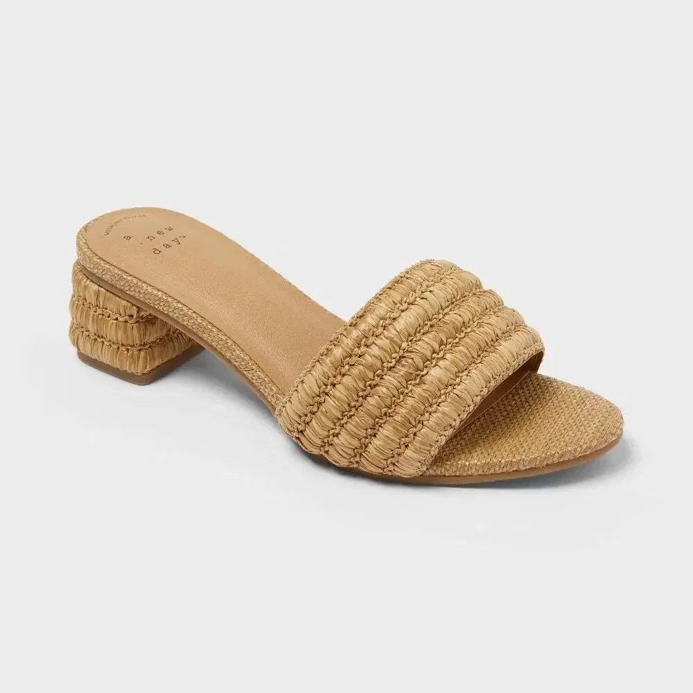 Women Fay Heels with Memory Foam Insole - A New Day Natural