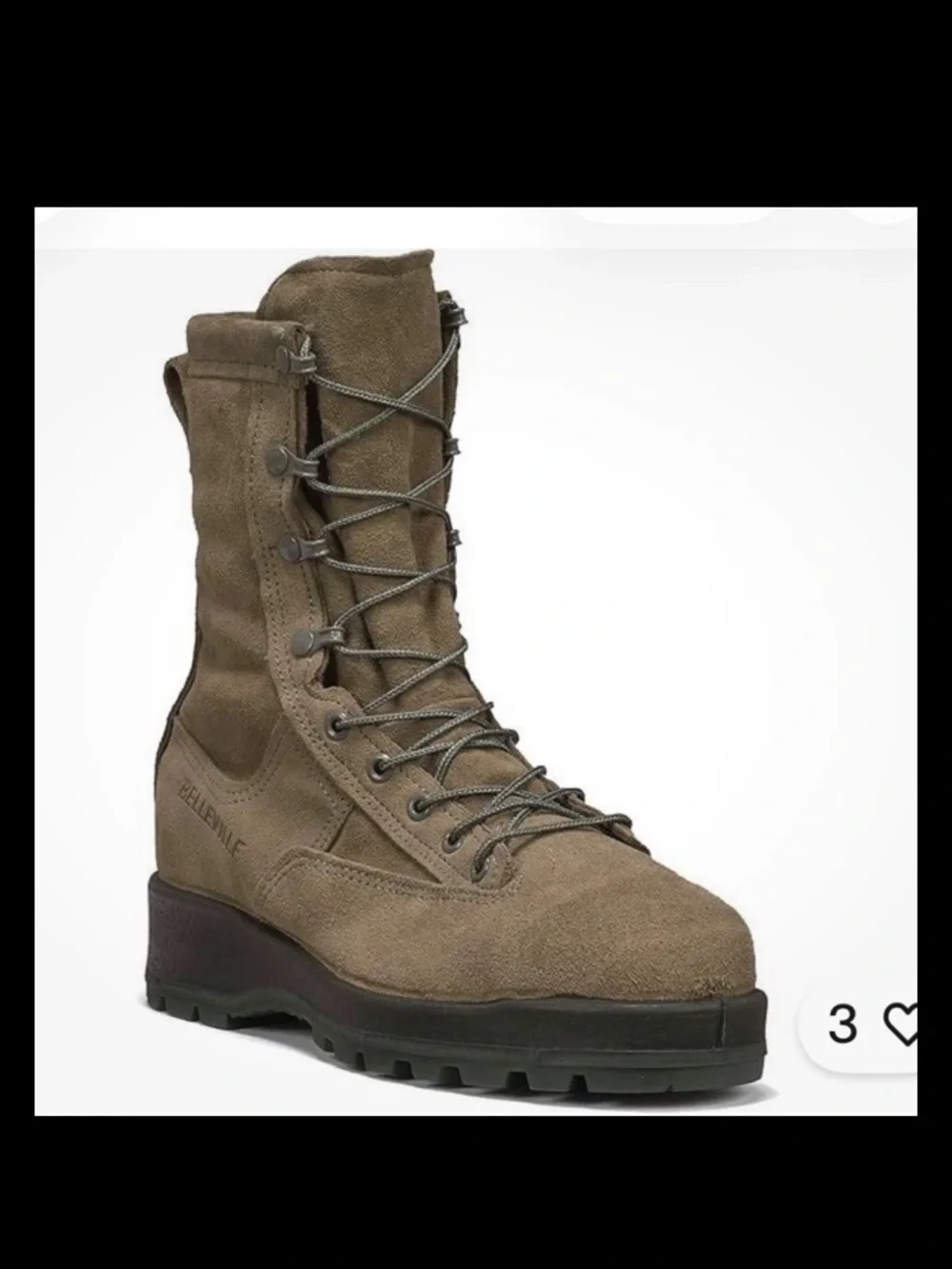 Belleville suede tactical