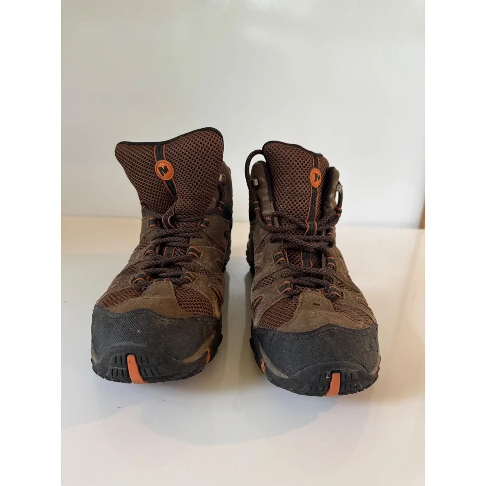 Merrell orange breathable