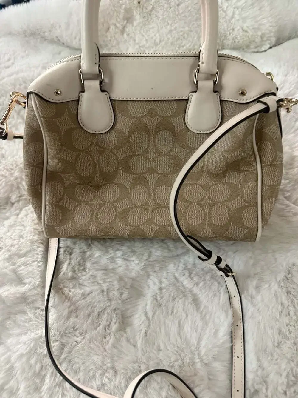 Coach mini satchel