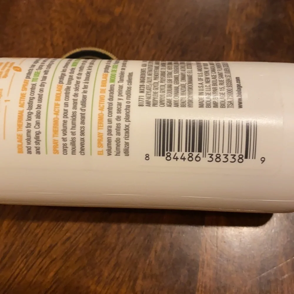 Biolage matrix thermal
