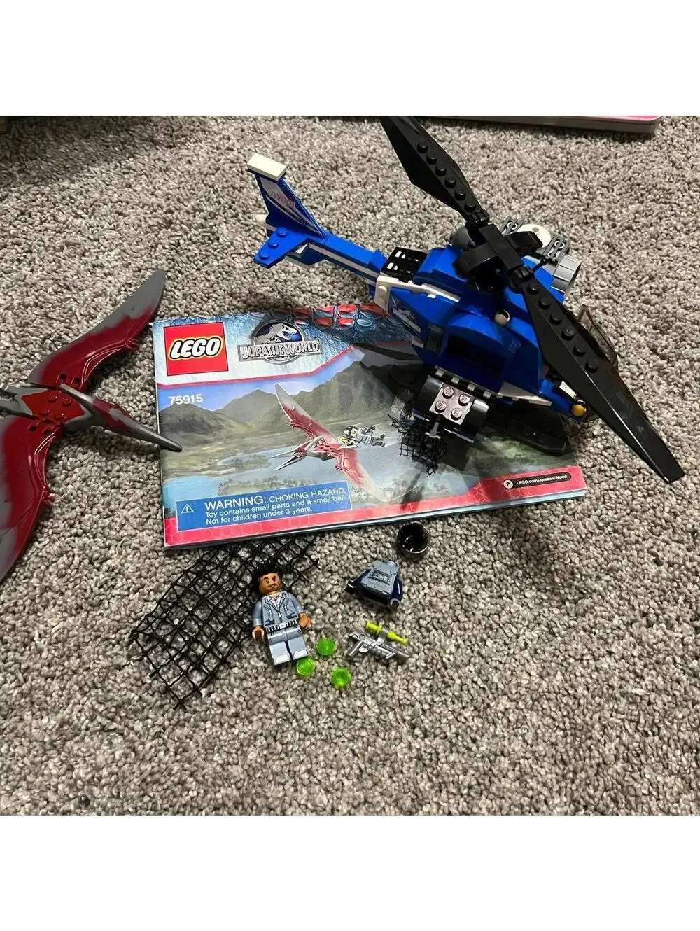 LEGO 75915 - Jurassic World - Pteranodon Capture