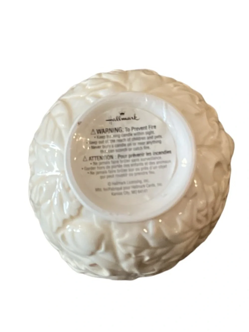 Hallmark candle orange used