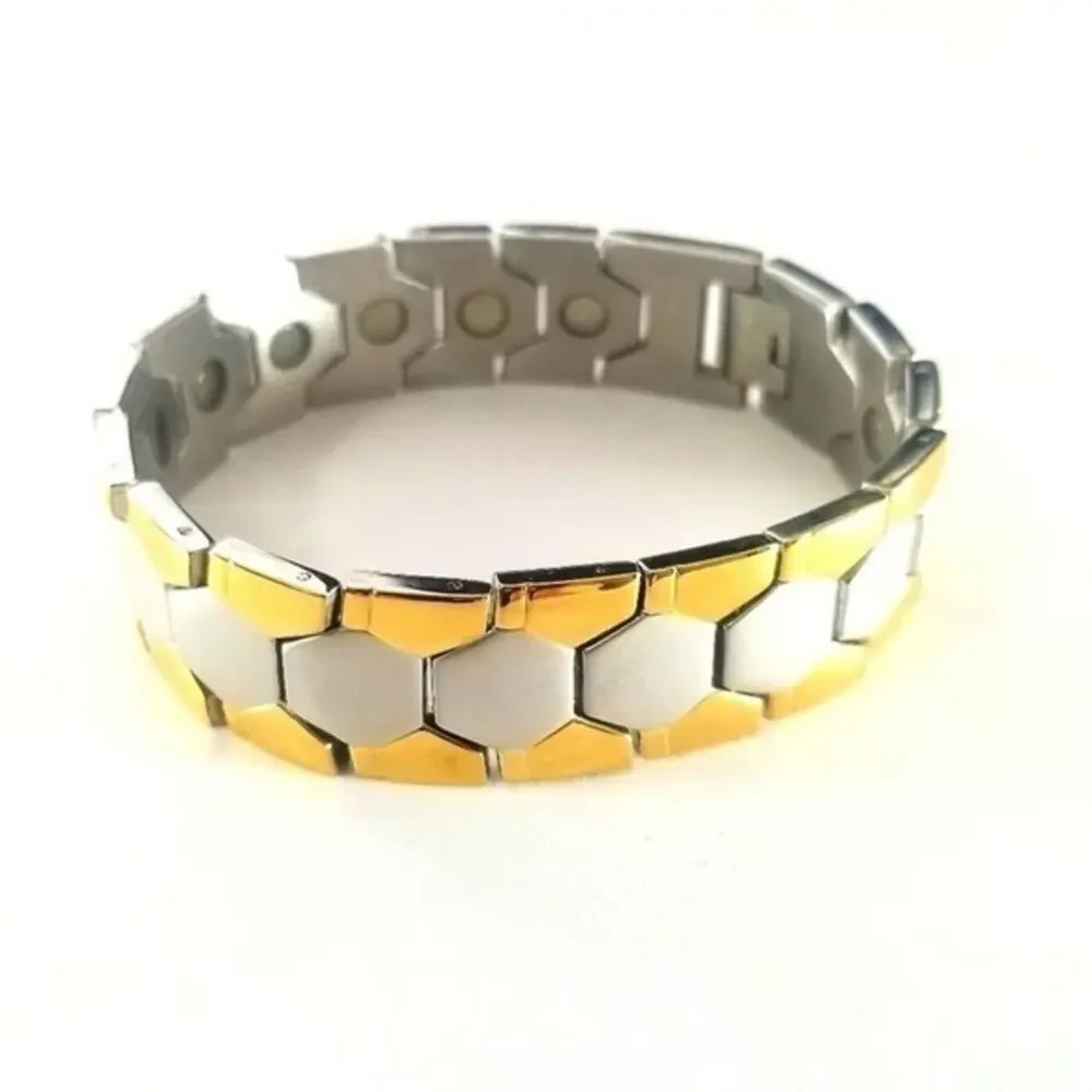 New stainless steel‎ magnetic bracelet 8 inches
