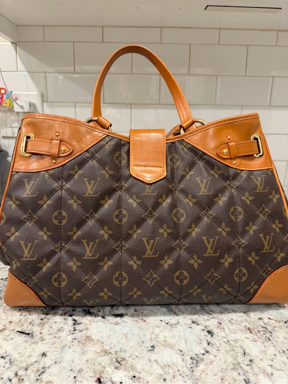 Louis Vuitton double polished dirt