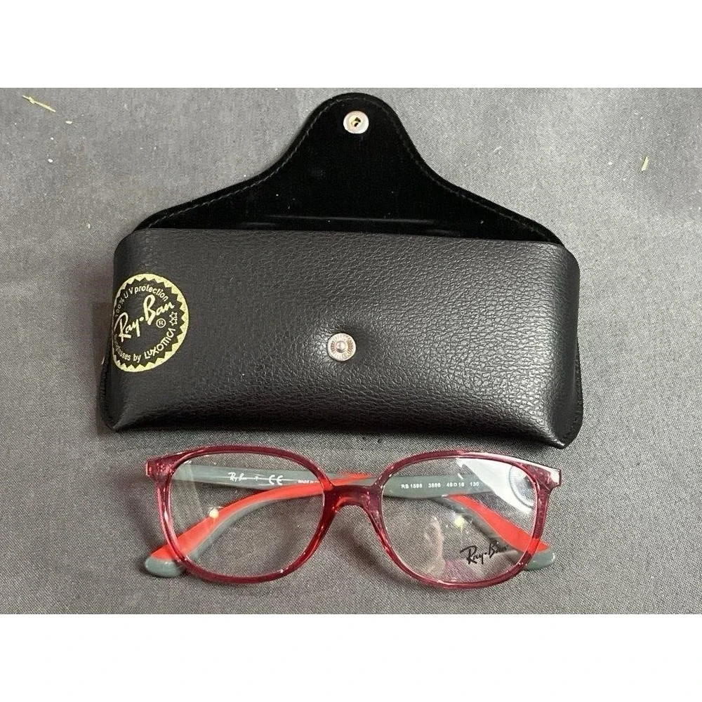 Ray-Ban‎ RB1598 3886 OPTICS KIDS Eyeglasses Transparent 49-16-130 DEMO FRAMES