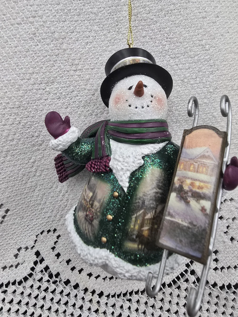 Thomas Kincade hand painted