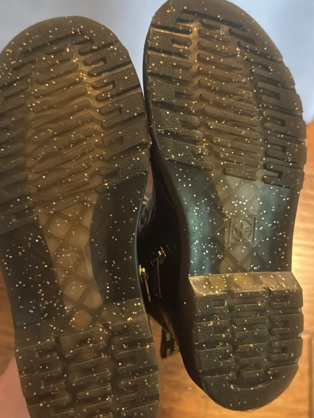 Dr. Martens shiny black