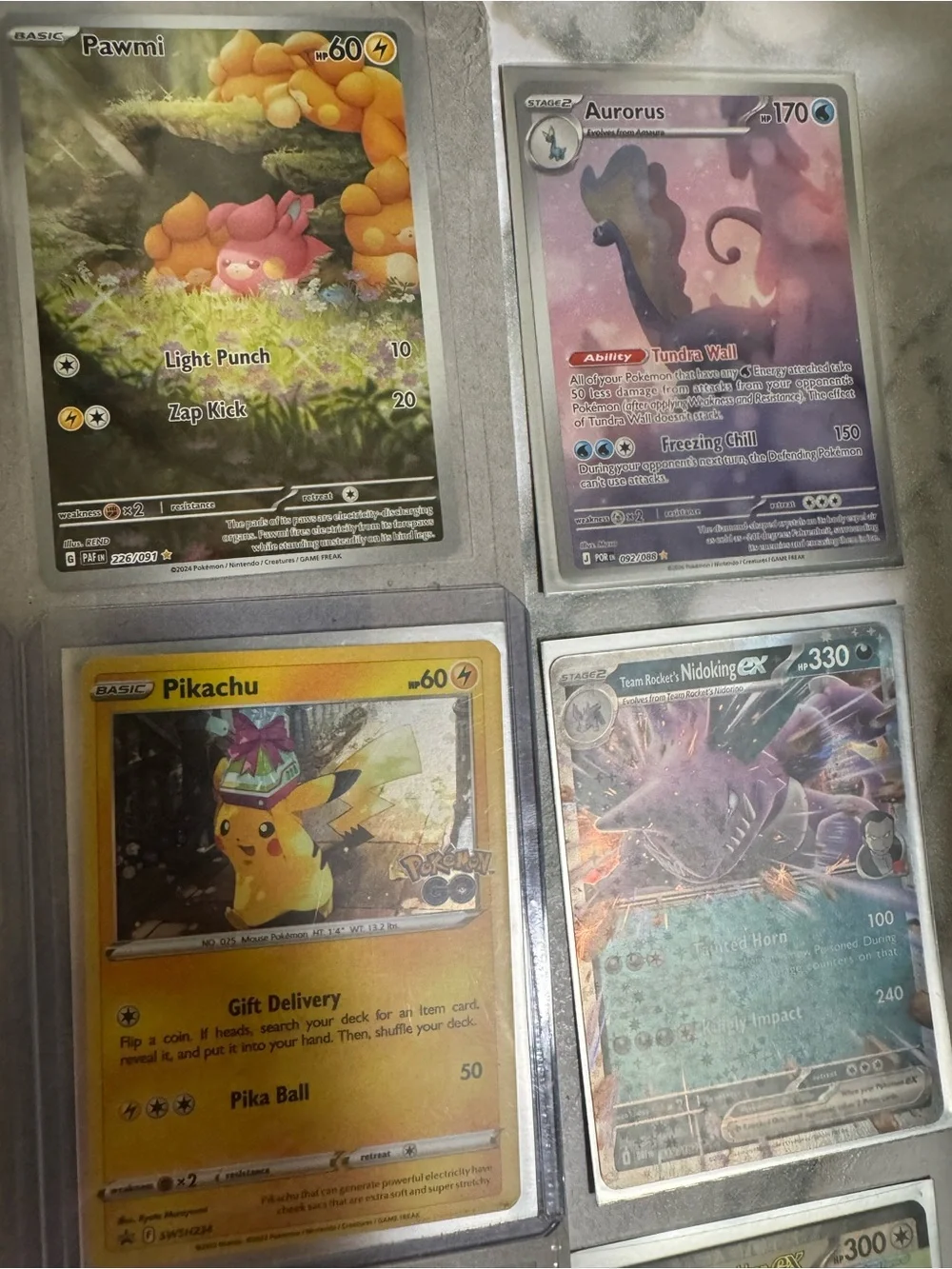 Pokemon holo card