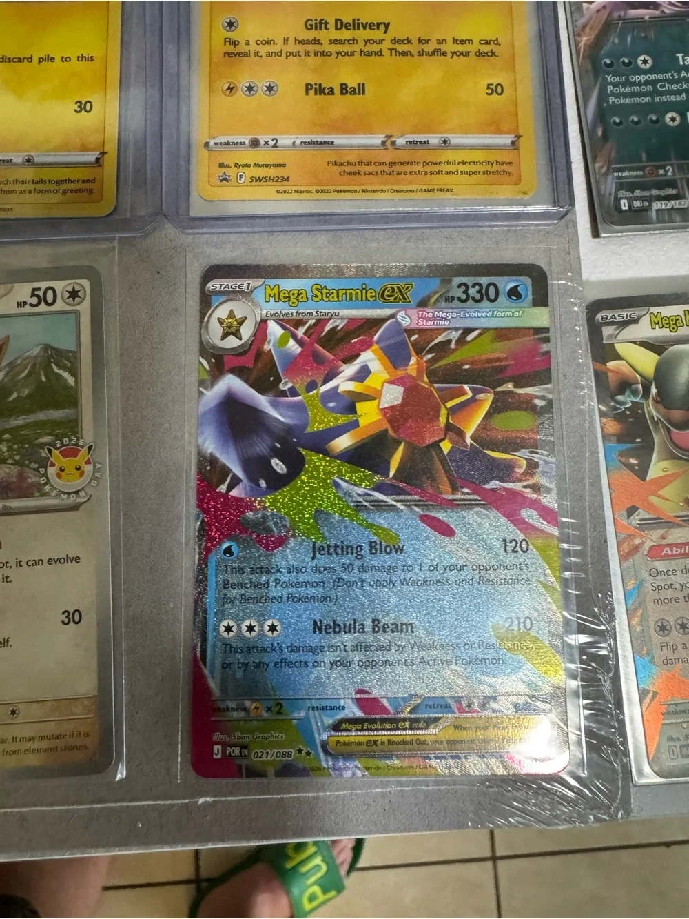 Pokemon holo card