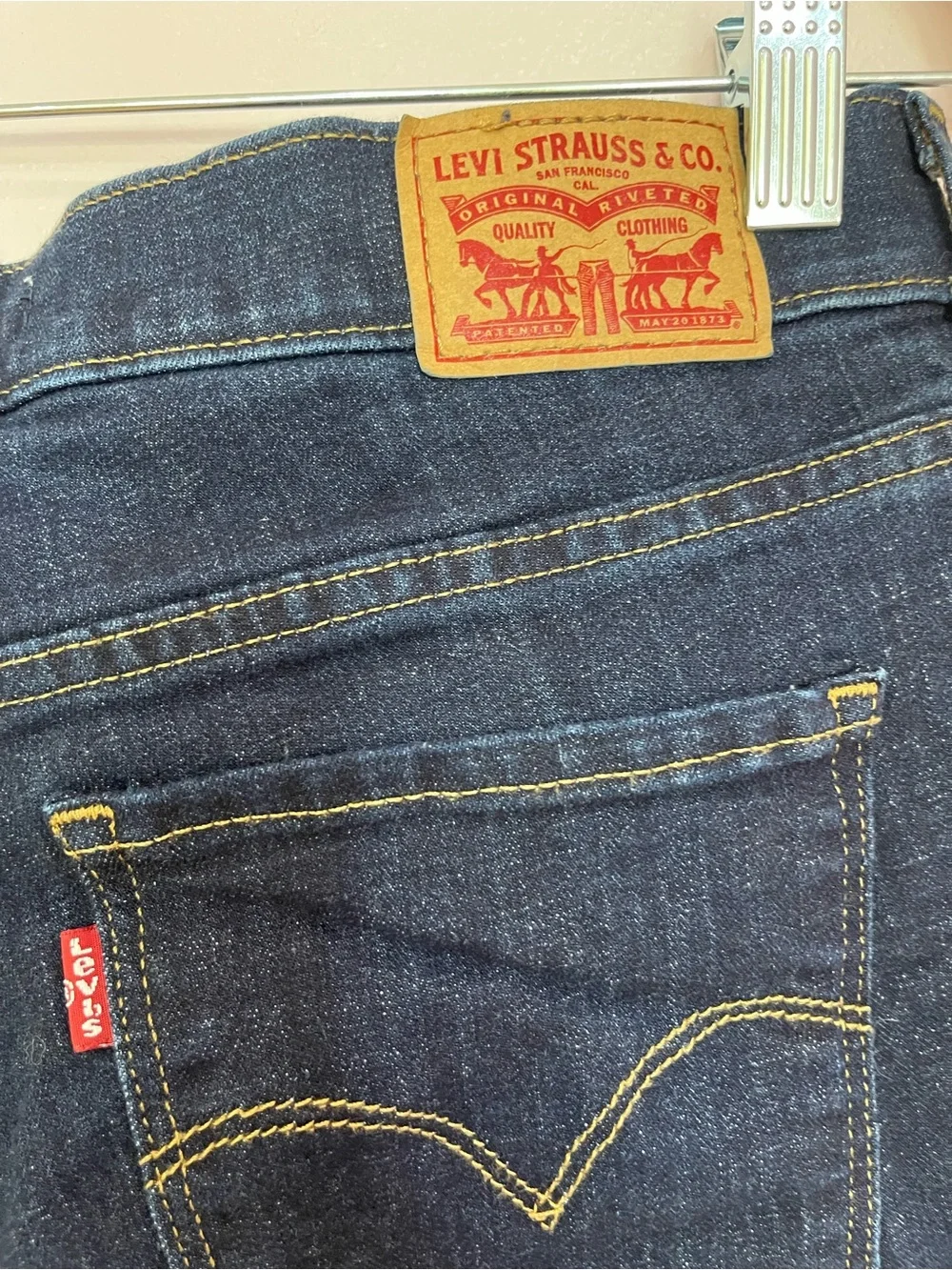 Levis levi denim