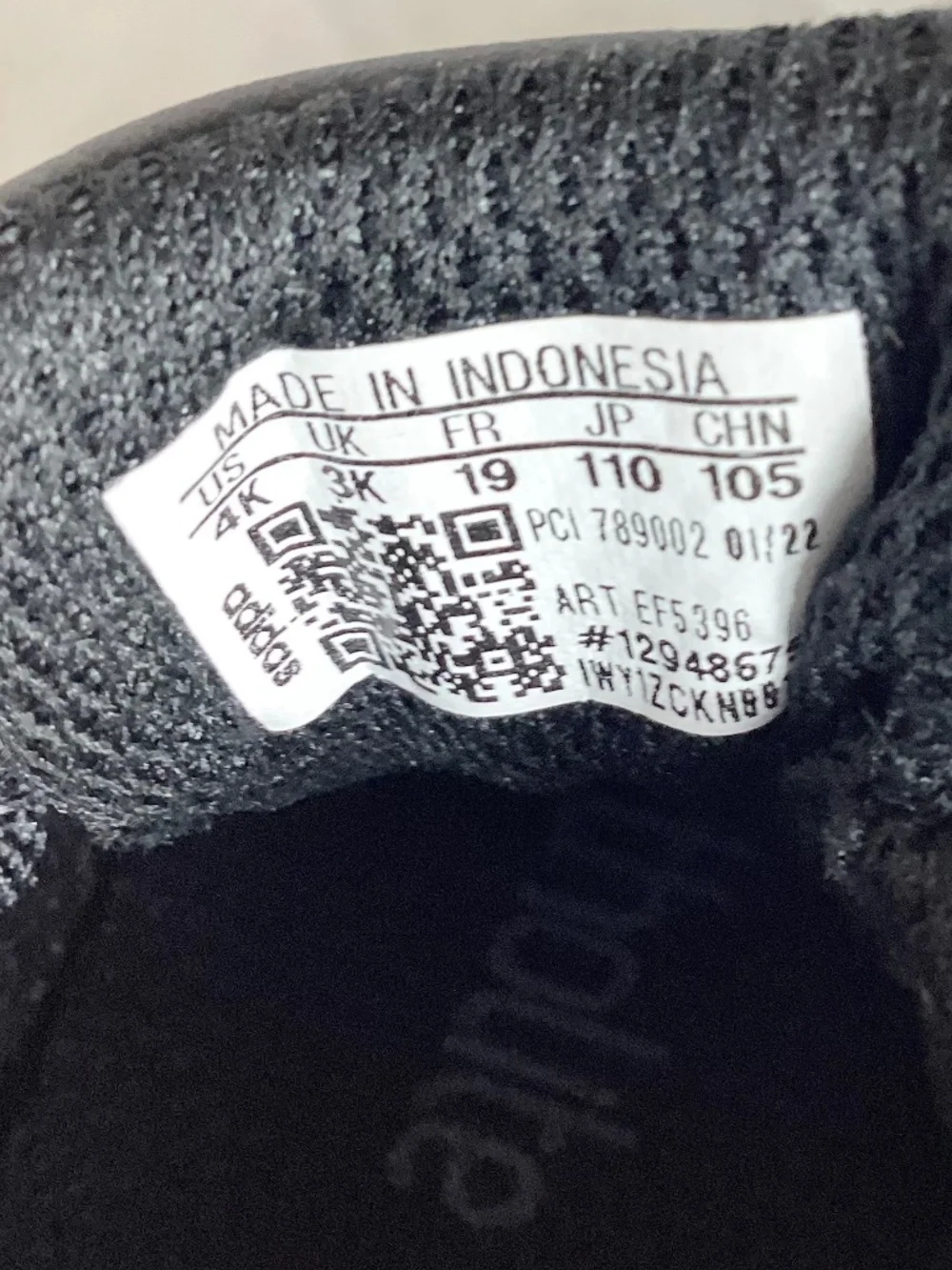 adidas shoes wrapped toddler