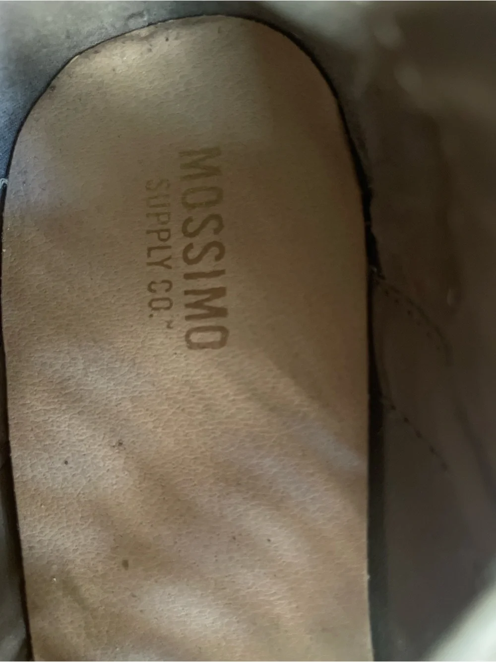 Mossimo Supply Co. faux suede