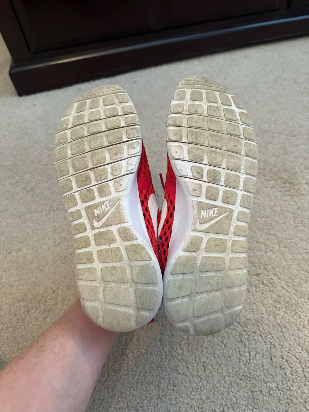 Nike breathable red