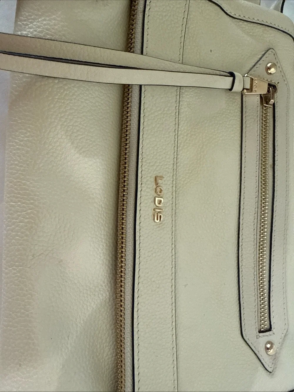 Lodis leather crossbody