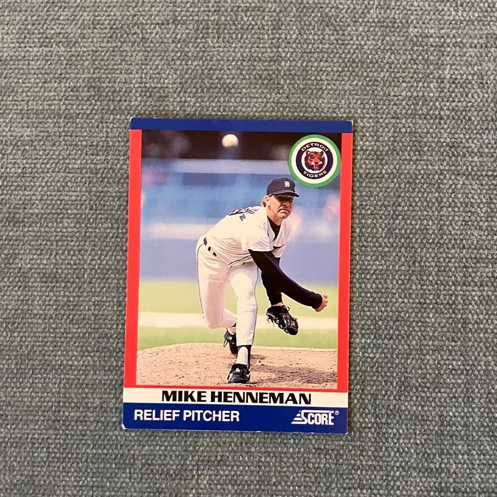 1991 Score Detroit Tigers Baseball Card Trading Card