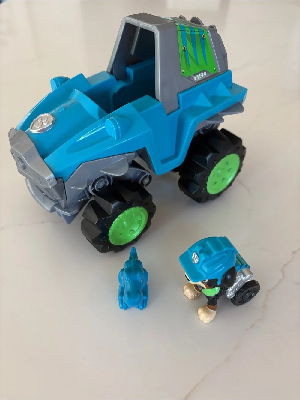 Paw Patrol Dino Rex’s Transforming Vehicle with Dinosaur Figure