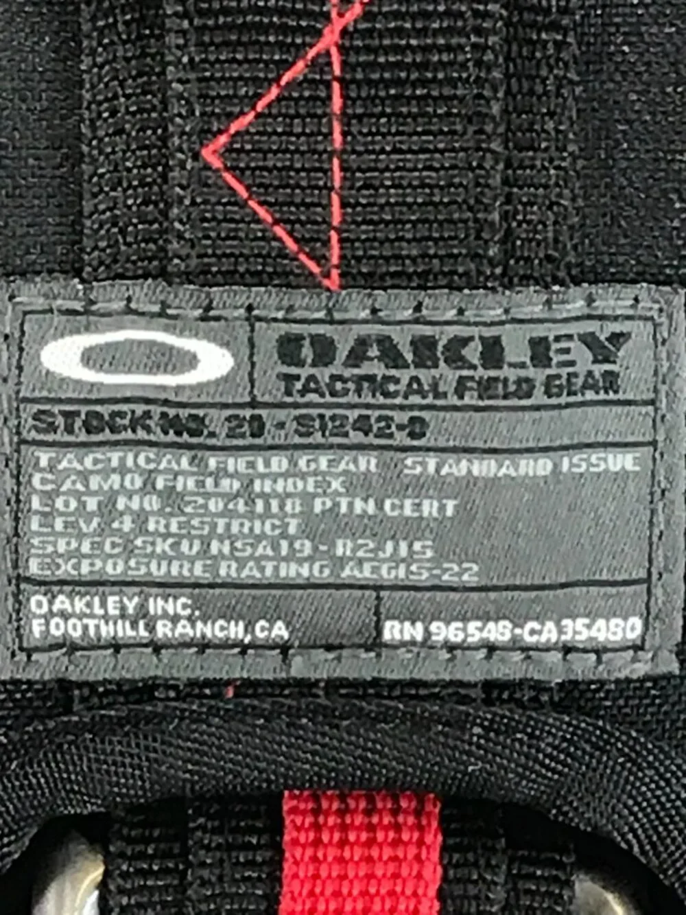 Oakley tactical y2k