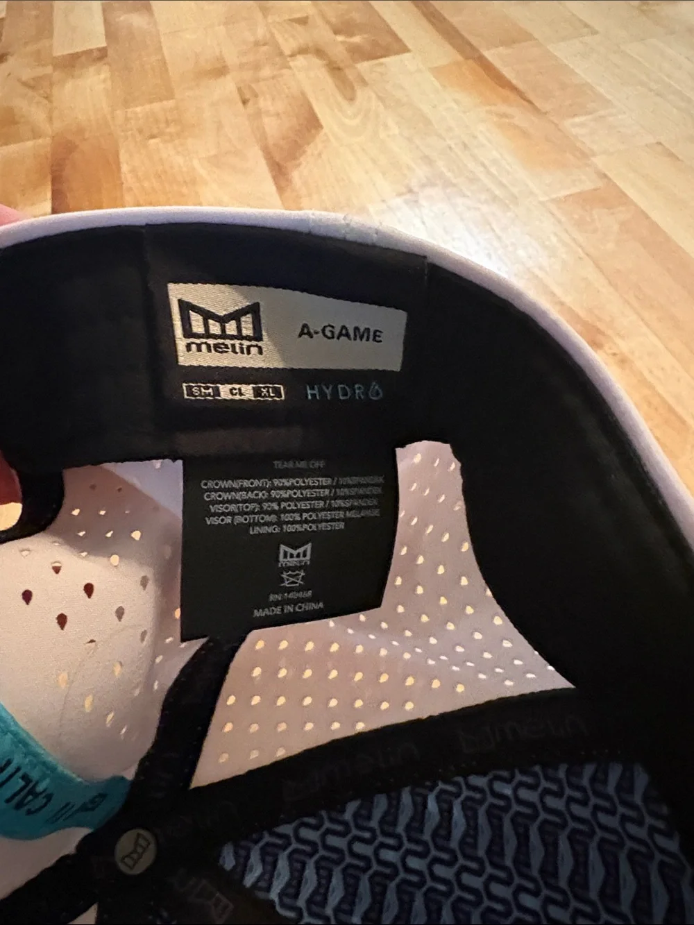 Melin breathable perforated