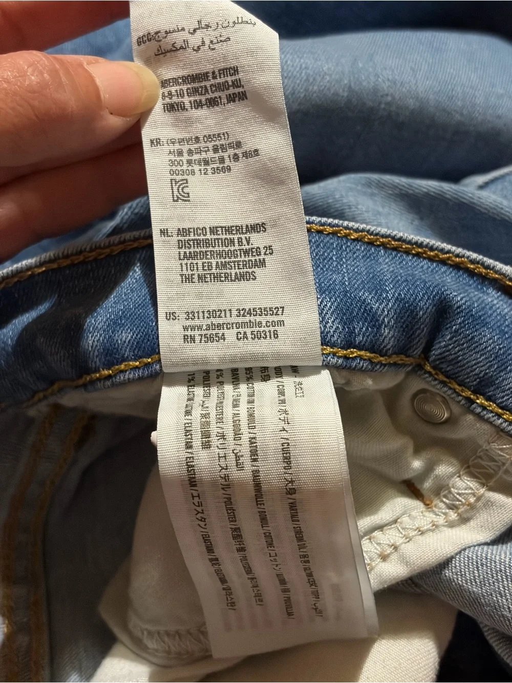 Hollister slim straight