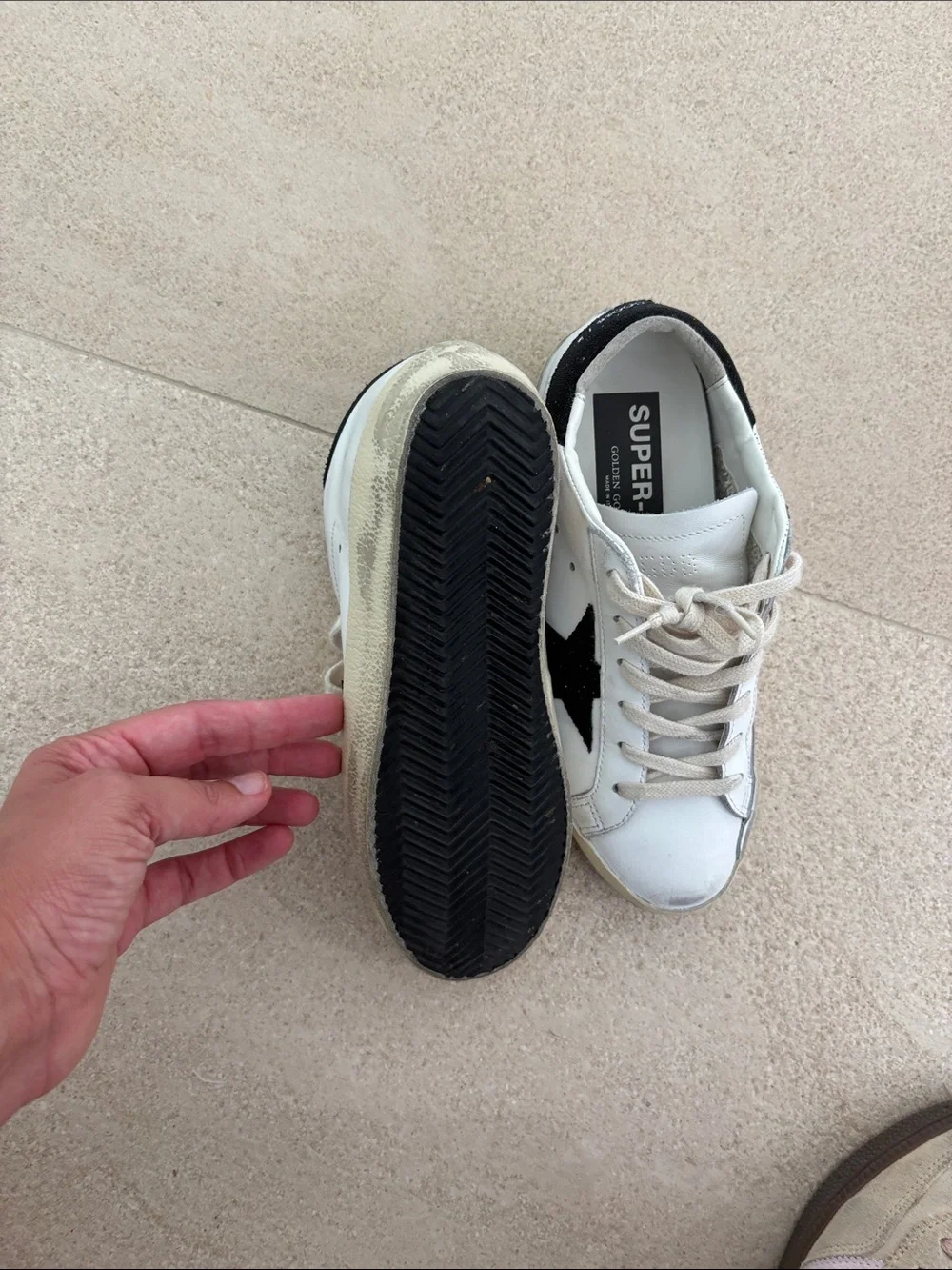 Golden Goose white black