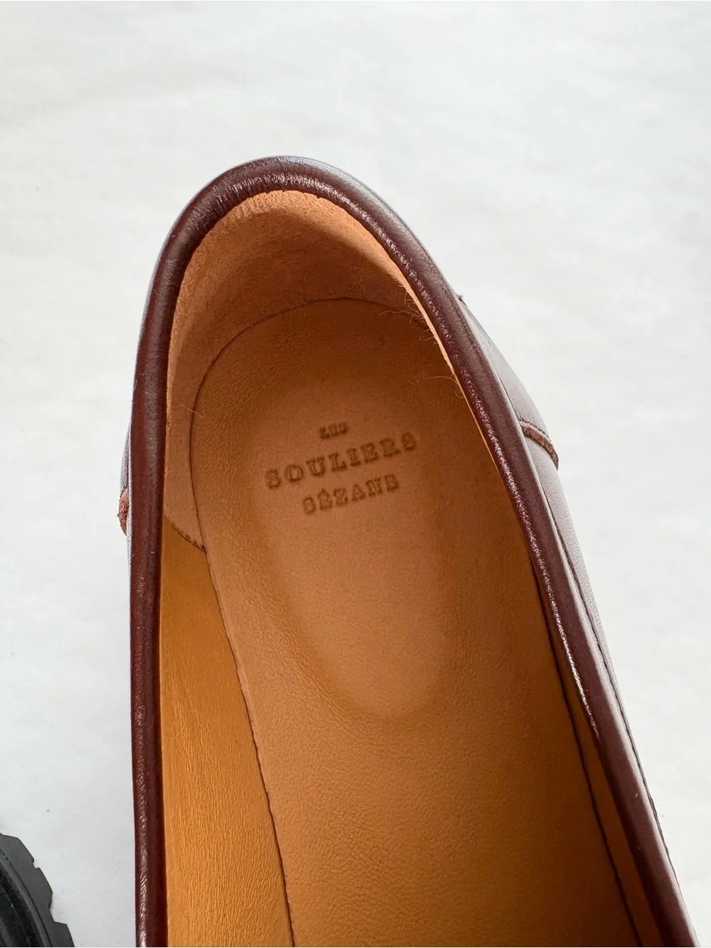 Sezane tassel loafers