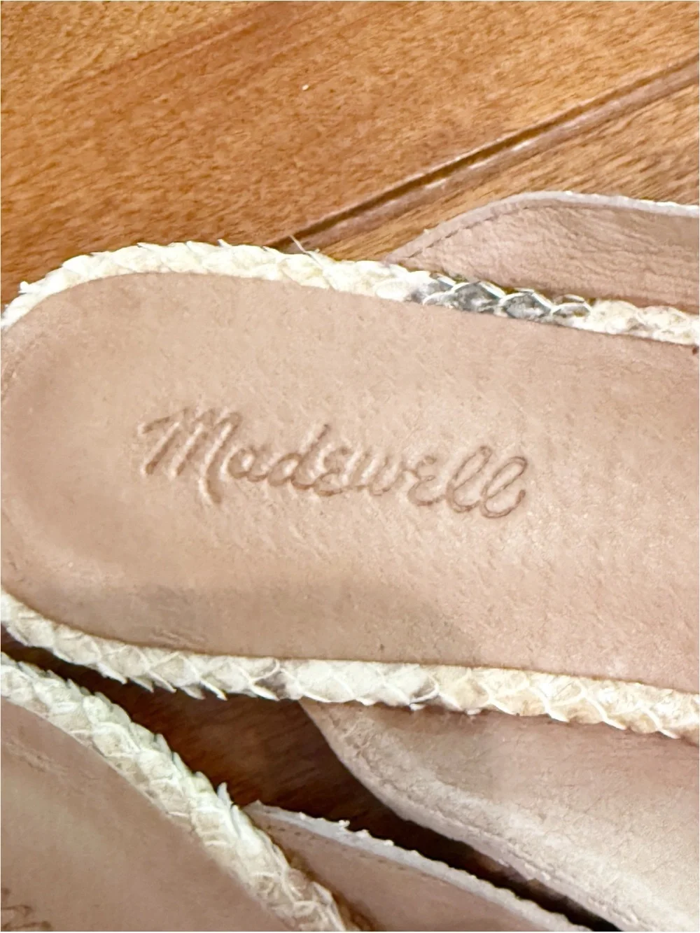 Madewell boardwalk mule